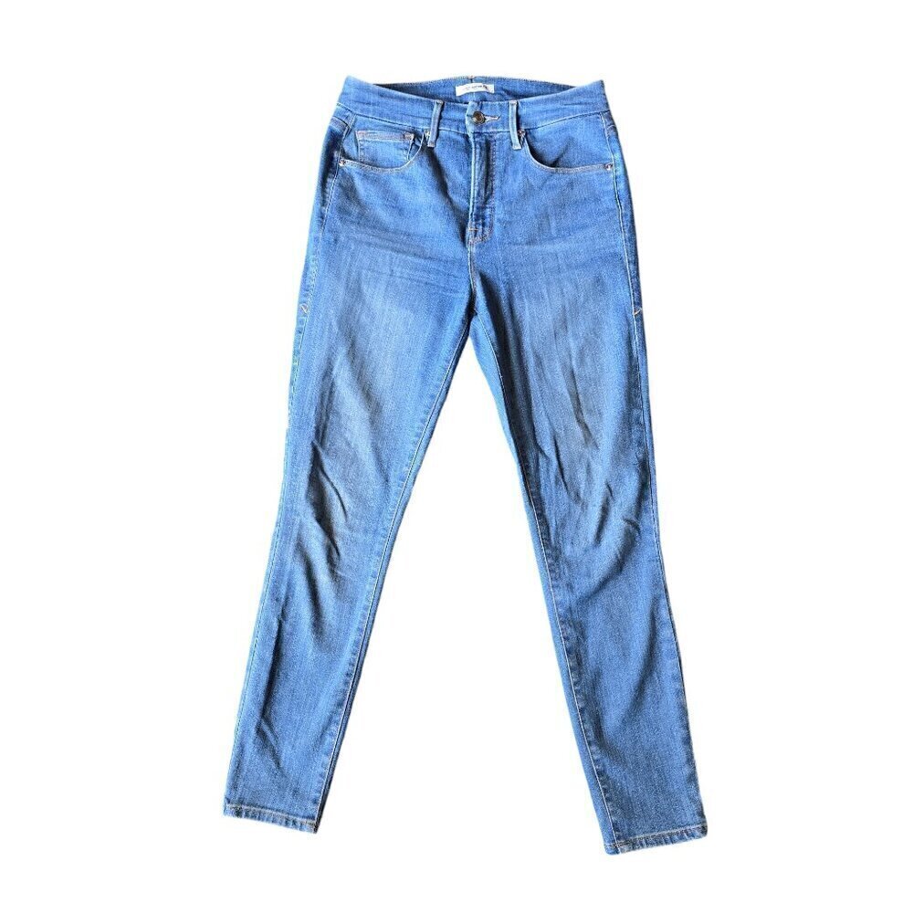 Good American jeans Women’s size 28 blue Good Legs Crop Casual Denim.